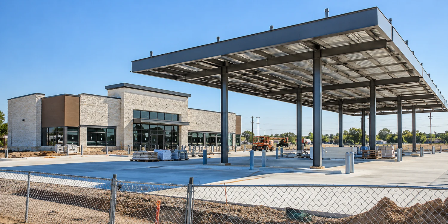Illustrative gas stations & convenience stores — under construction